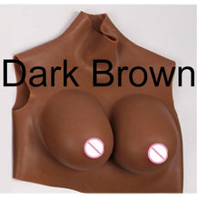 Load image into Gallery viewer, Eyung Silicone Breast Fake Boobs Crossdresser Silicone Breast Forms Meme Tits For Sissy Drag Queen Transgender Transsexual CDE