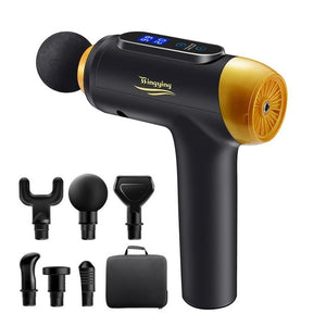 Massage Gun Muscle Relaxation Massager Vibration Fascial Gun Fitness Equipment Noise Reduction Design For Male Female