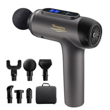 Load image into Gallery viewer, Massage Gun Muscle Relaxation Massager Vibration Fascial Gun Fitness Equipment Noise Reduction Design For Male Female
